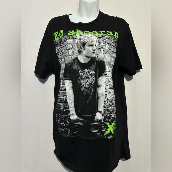 Ed Sheeran Black Graphic T Shirt - Picture 1 of 4